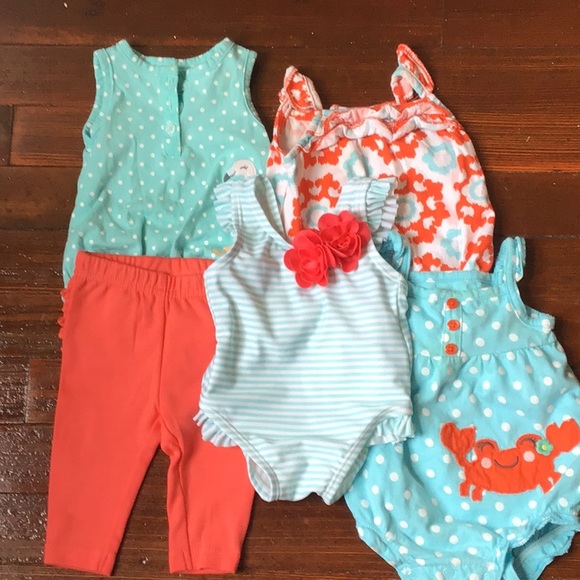 Other - Girls size 0-3 month summer bundle